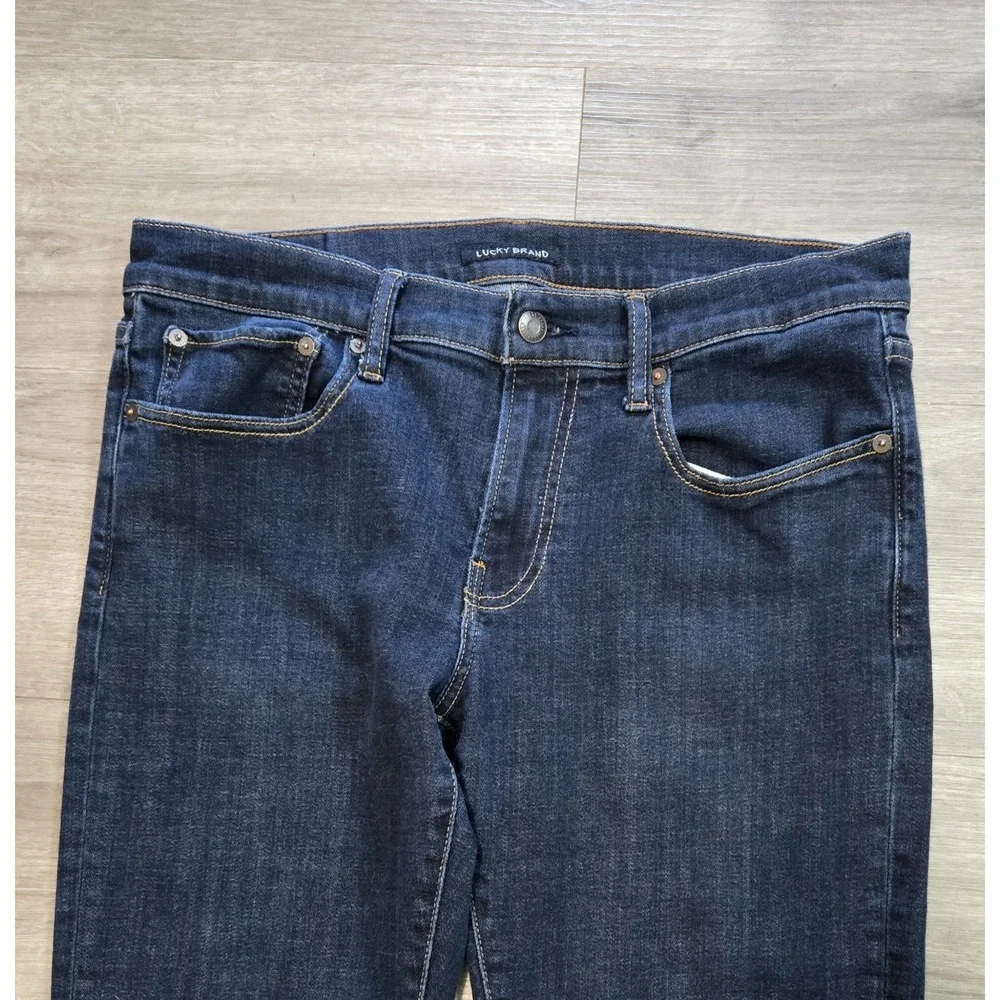 Lucky Brand Jeans 110 Slim Dark Wash Men's Size 32x30 (Fits 34x29)